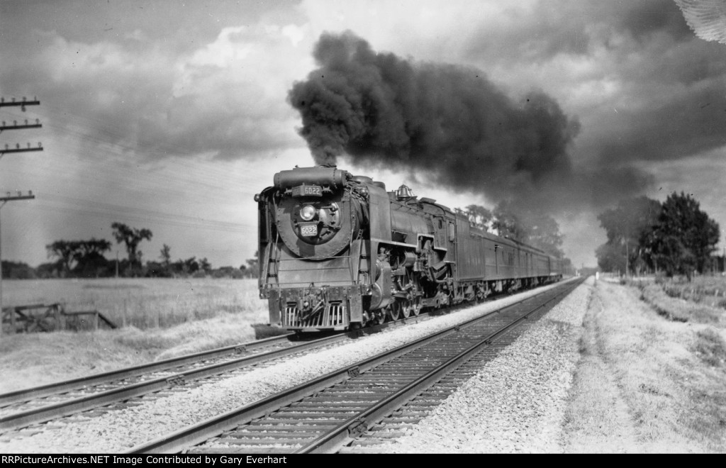 CN 4-8-2 #6022 - Canadian National